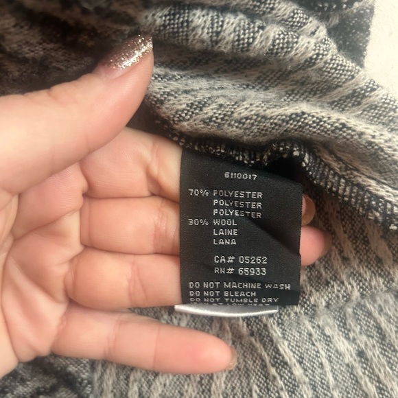 Point Zero, size 2, WOOL skirt, mini, A line, animal print - Picture 7 of 8